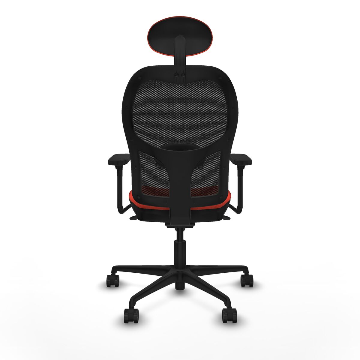 Kontorsstol med nackstöd Jorquera Piqueras y Crespo 3D036N1 Mörk Orange - 2