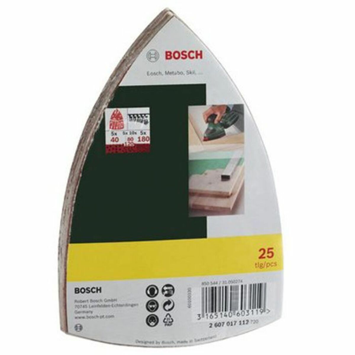 Slipskiva BOSCH (25 antal) - 2