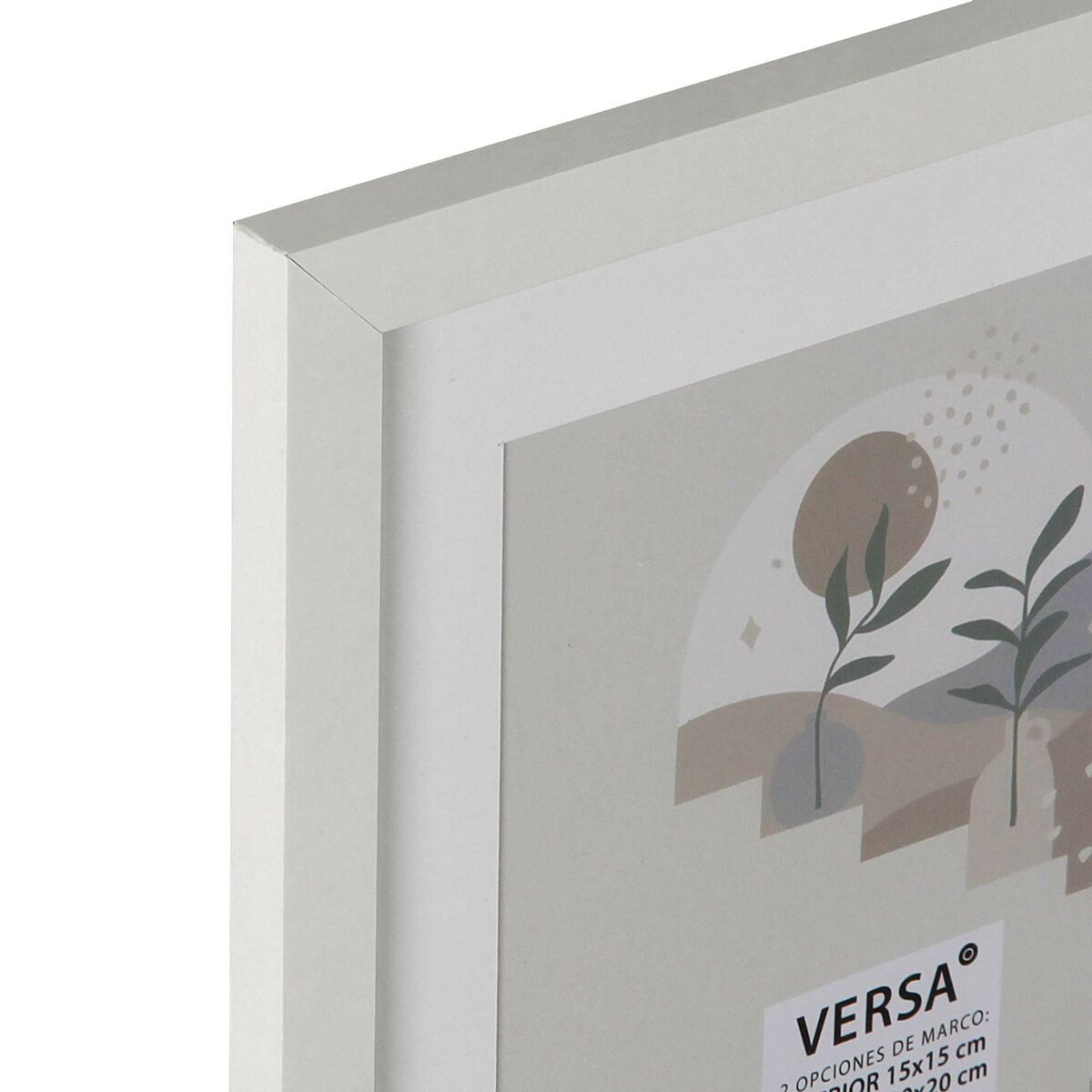Fotoramar Versa Vit Trä MDF 1,2 x 22 x 22 cm - 3