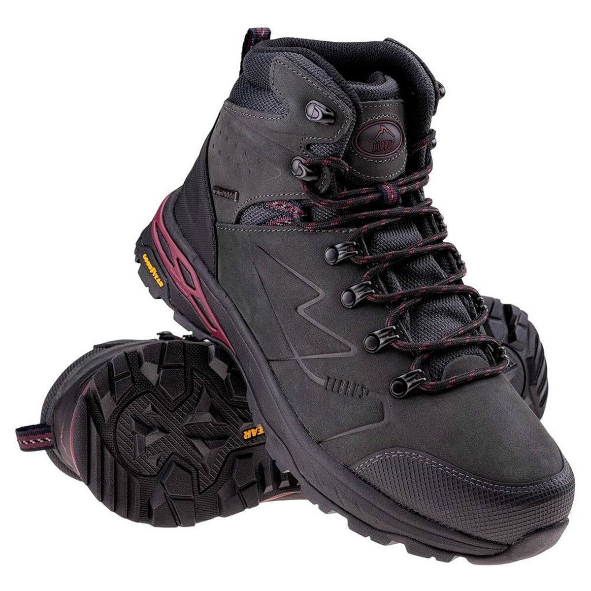Vandring stövlar Elbrus Mazeno Mid WP Gr M 92800442334 Multicolour - 7
