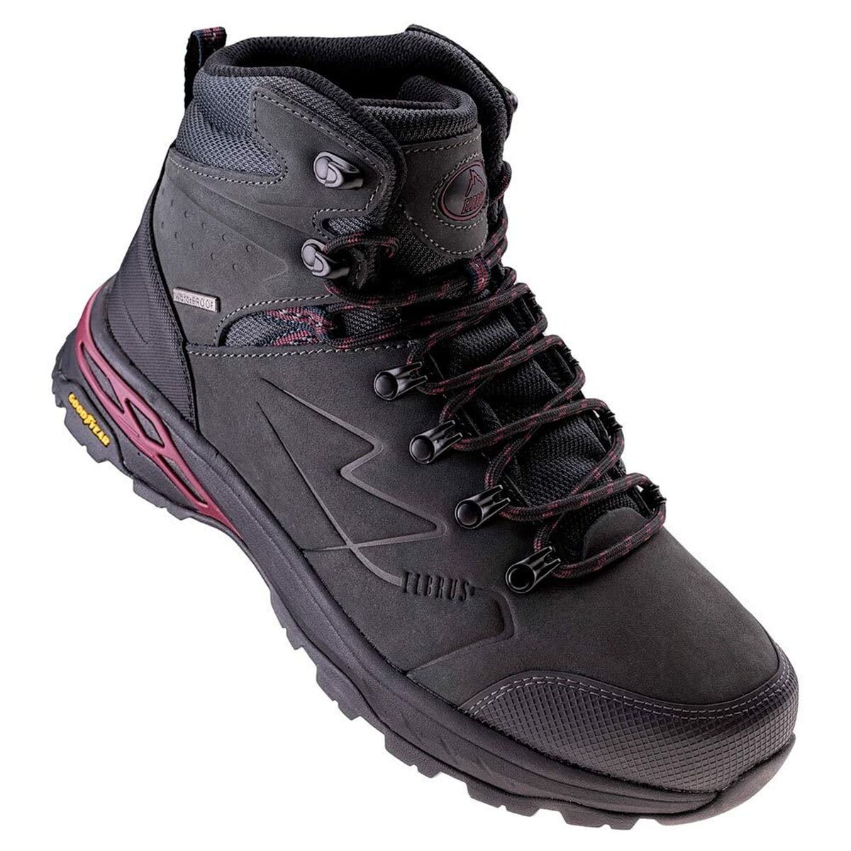 Vandring stövlar Elbrus Mazeno Mid WP Gr M 92800442334 Multicolour - 5