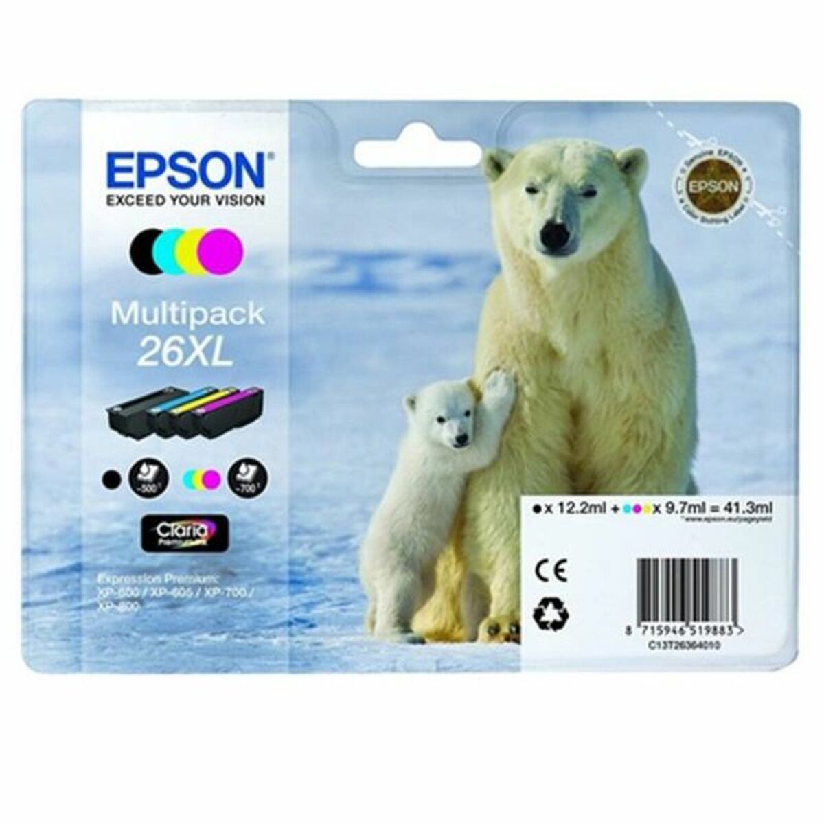 Original Bläckpatron Epson 26XL