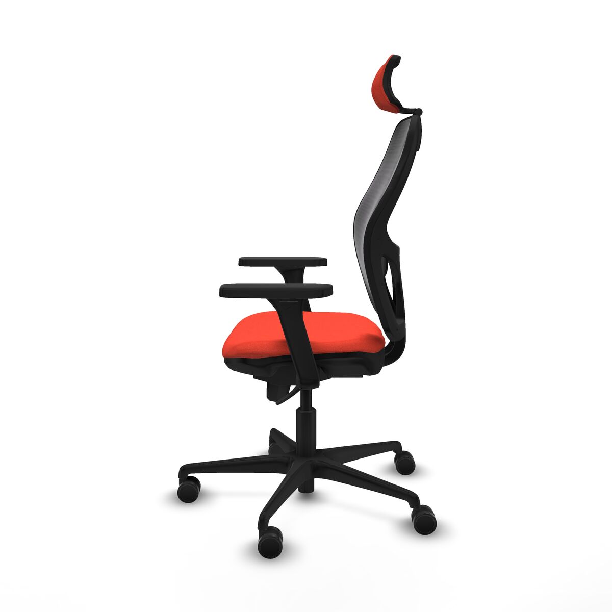 Kontorsstol med nackstöd Jorquera Piqueras y Crespo 3D036N2 Mörk Orange - 3