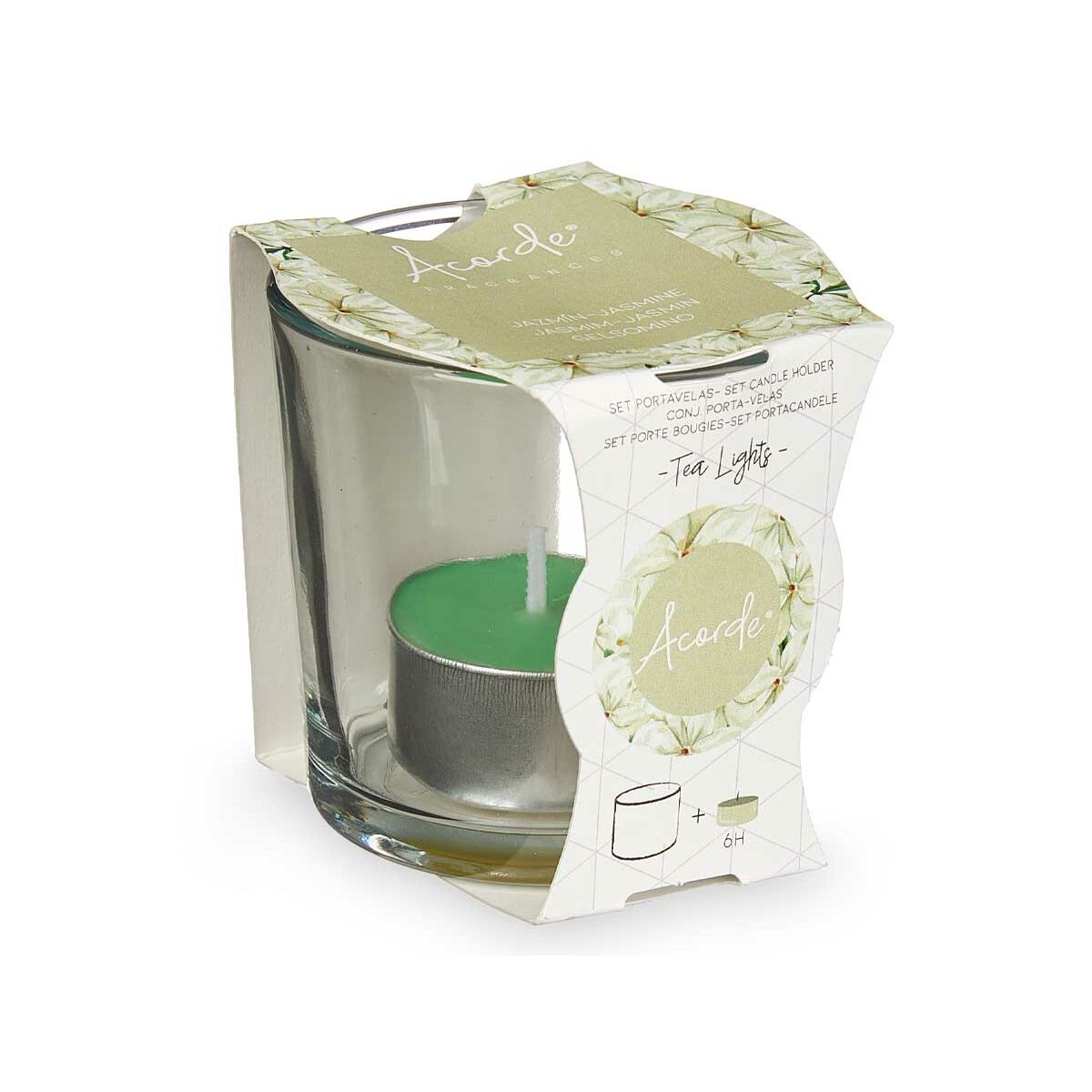 Doftljus Acorde Tealight Jasmin (12 antal) - 2
