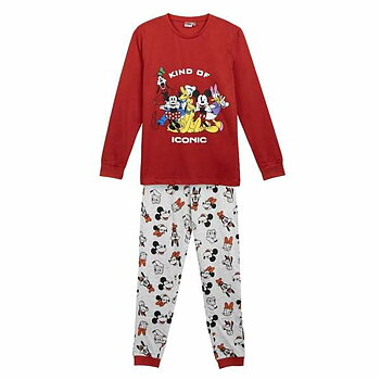 Pyjamas Mickey Mouse Röd