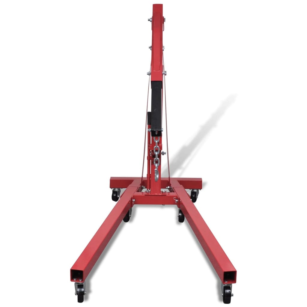 vidaXL Hopfällbar motorkran 2 ton 88,2 kg - 2