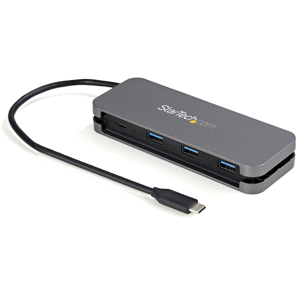 USB-HUB Startech HB30CM3A1CB Svart Grå Svart/Grå - 2
