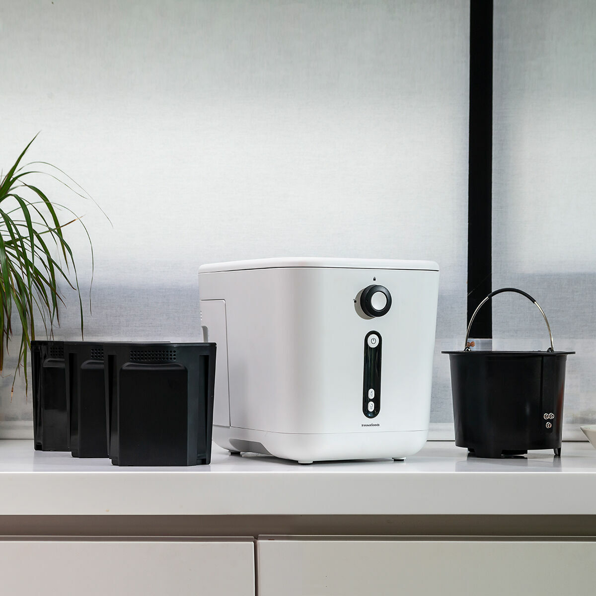 Elektrisk Kompostbehållare för Köket Ewooster InnovaGoods - 19