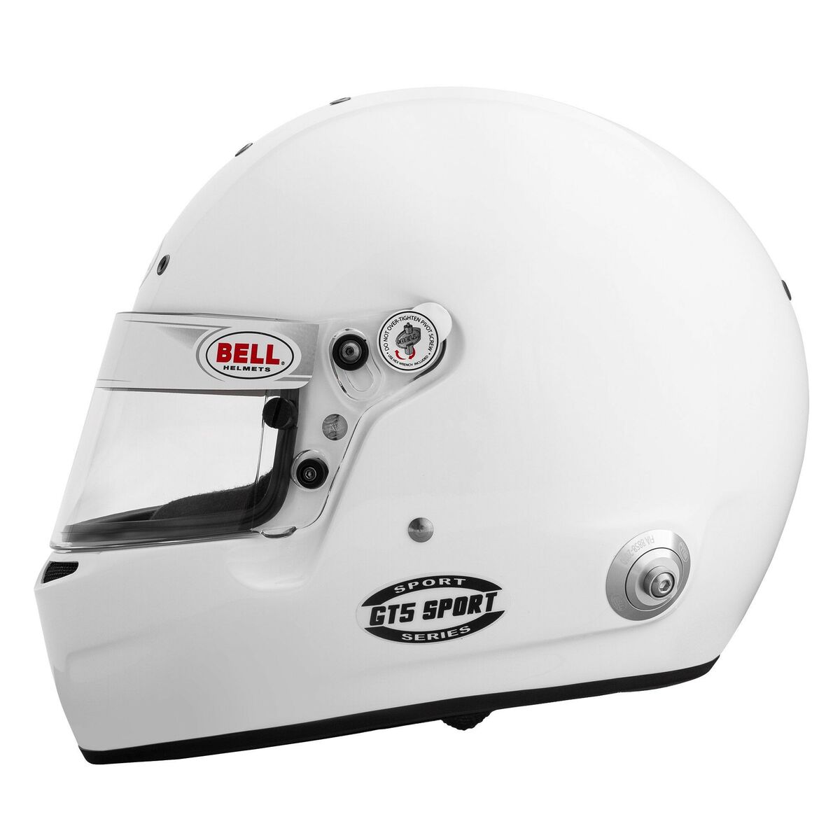 Helhjälm Bell GT5 Sport Vit L FIA8859-2015 - 9