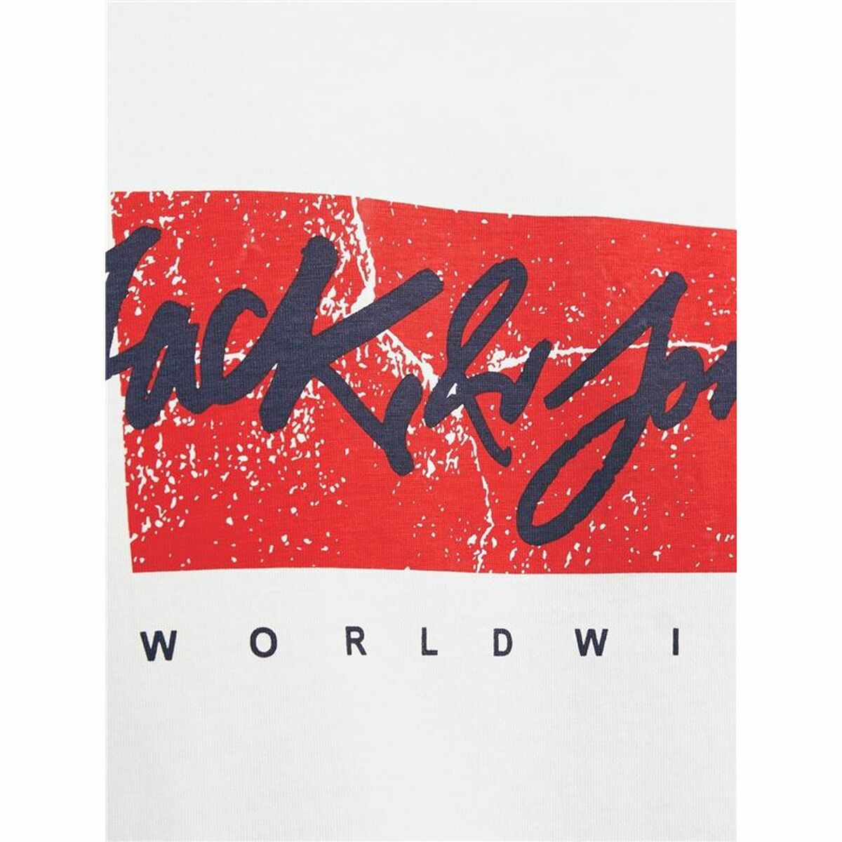 T-shirt med kortärm Herr Jack & Jones tiley Vit - 5