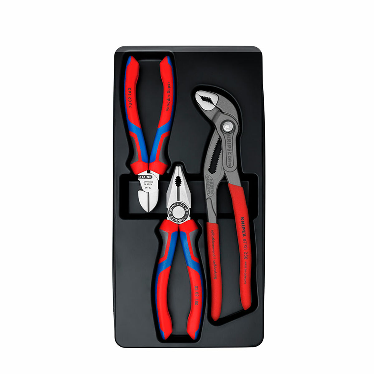 Set med nagelklippare Knipex