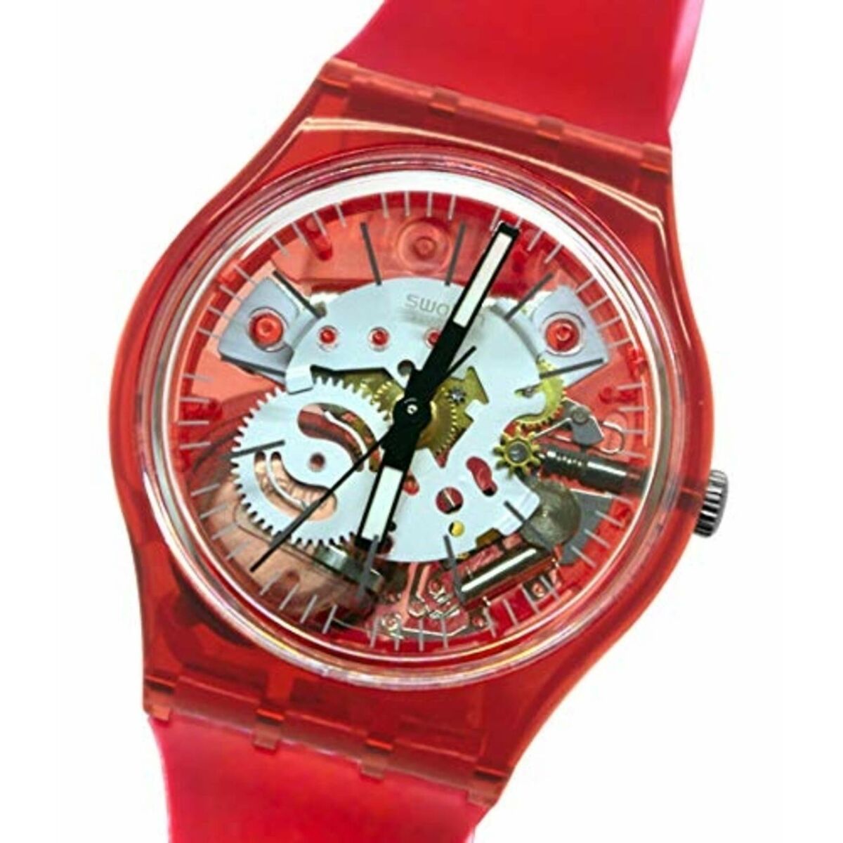 Herrklocka Swatch ROSSO BIANCO (Ø 34 mm) - 6