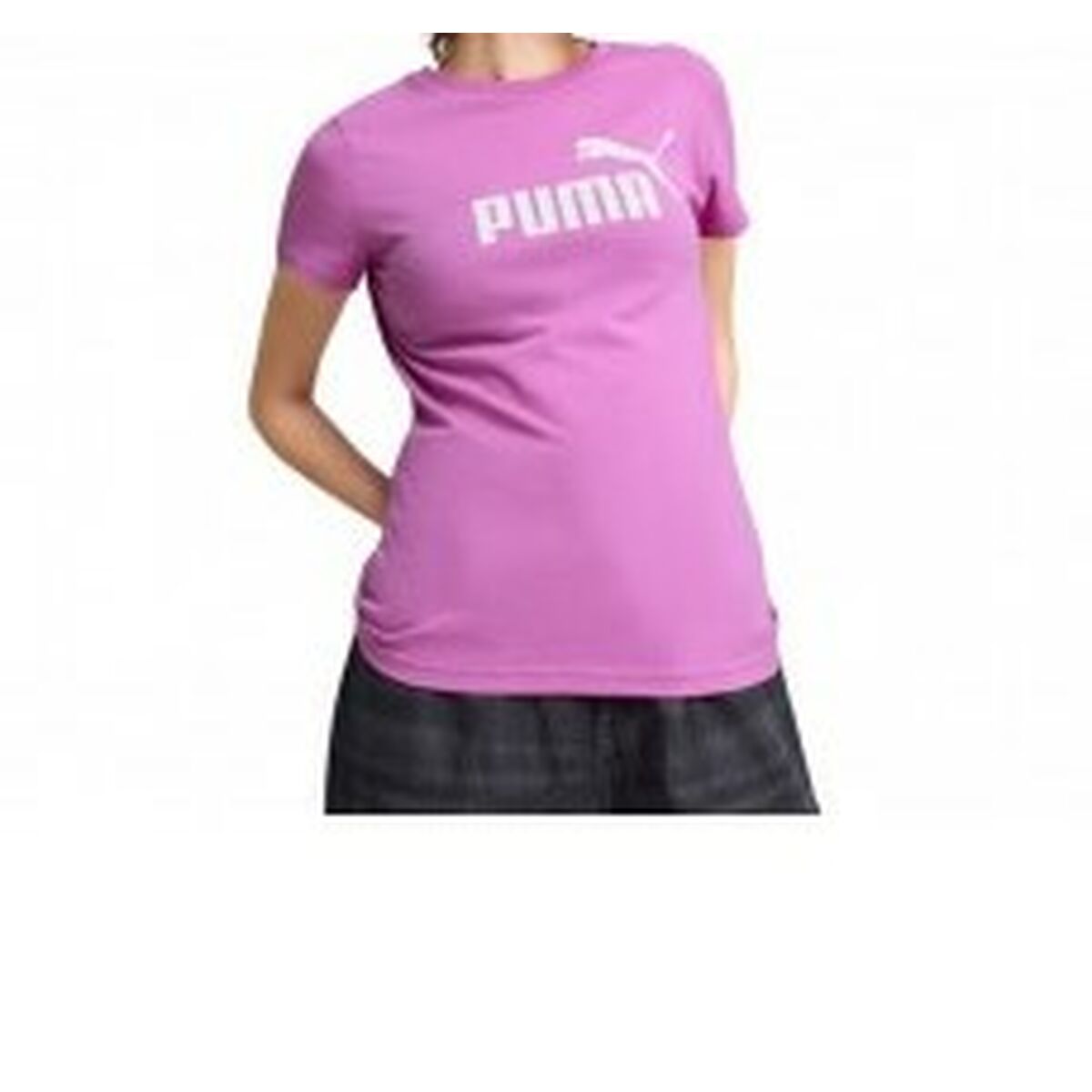 T-shirt med kortärm Dam Puma ESS No. 1 Logo Tee Rosa
