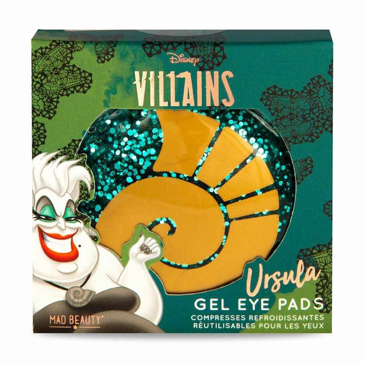 Patchar för ögonområdet Disney Villains Ursula 2 antal - 2