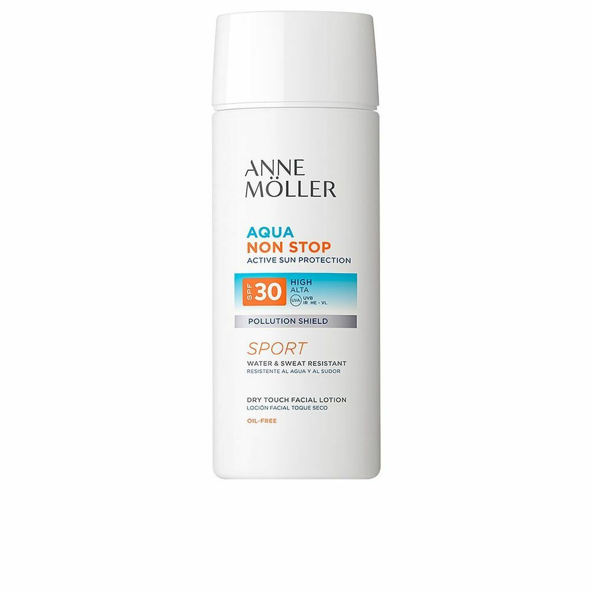 Solskydd Anne Möller Aqua Non Stop Sport SPF 30 (75 ml) - 2