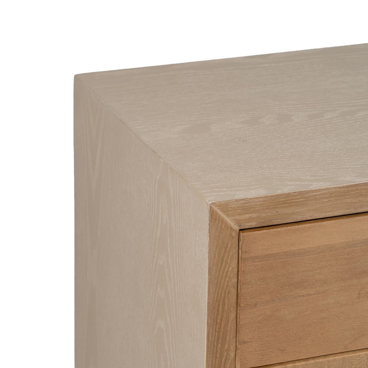 Skänk AIKO Kräm Naturell Järn Trä MDF 148 x 38 x 66 cm - 4