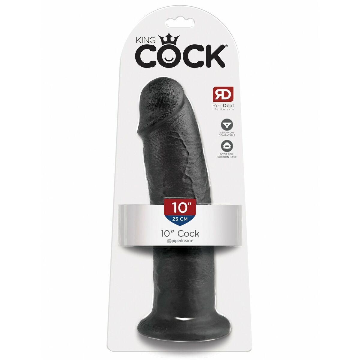 Dildo Pipedream Svart - 2