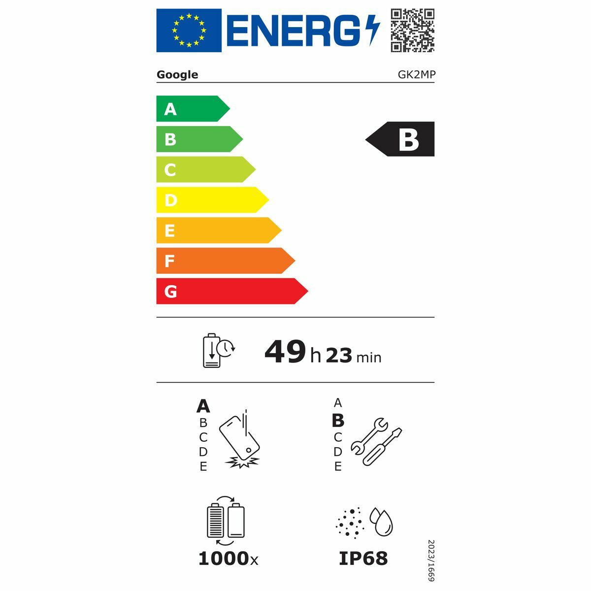 Smartphone Google GA09883-GB 6,3" Octa Core 12 GB RAM 256 GB Svart