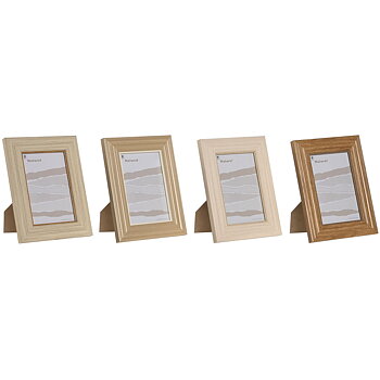 Fotoram Home ESPRIT Multicolour Glas polystyren 16,2 x 1,6 x 21,2 cm (4 antal)