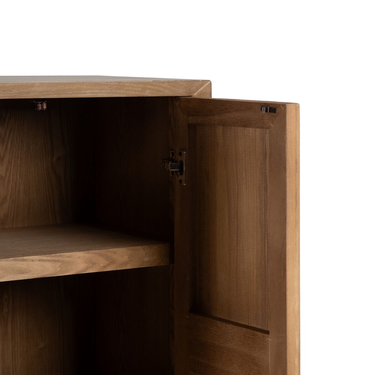 Skänk AIKO Kräm Naturell Järn Trä MDF 70 x 40 x 172 cm - 6