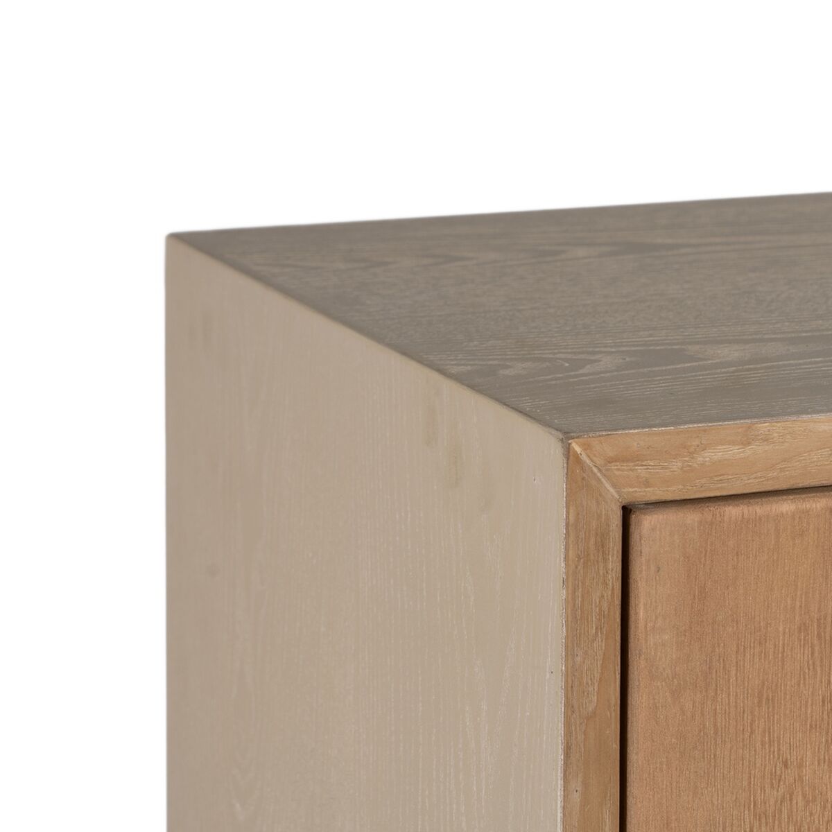 Skänk AIKO Kräm Naturell Järn Trä MDF 70 x 40 x 172 cm - 4