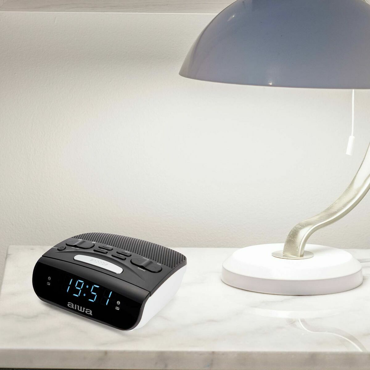 Klockradio Aiwa CR-15 Svart - 6