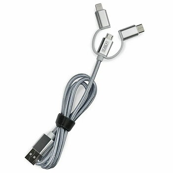 Universal USB-billaddare + USB-C kabel Subblim SUB-CHG-4CC001