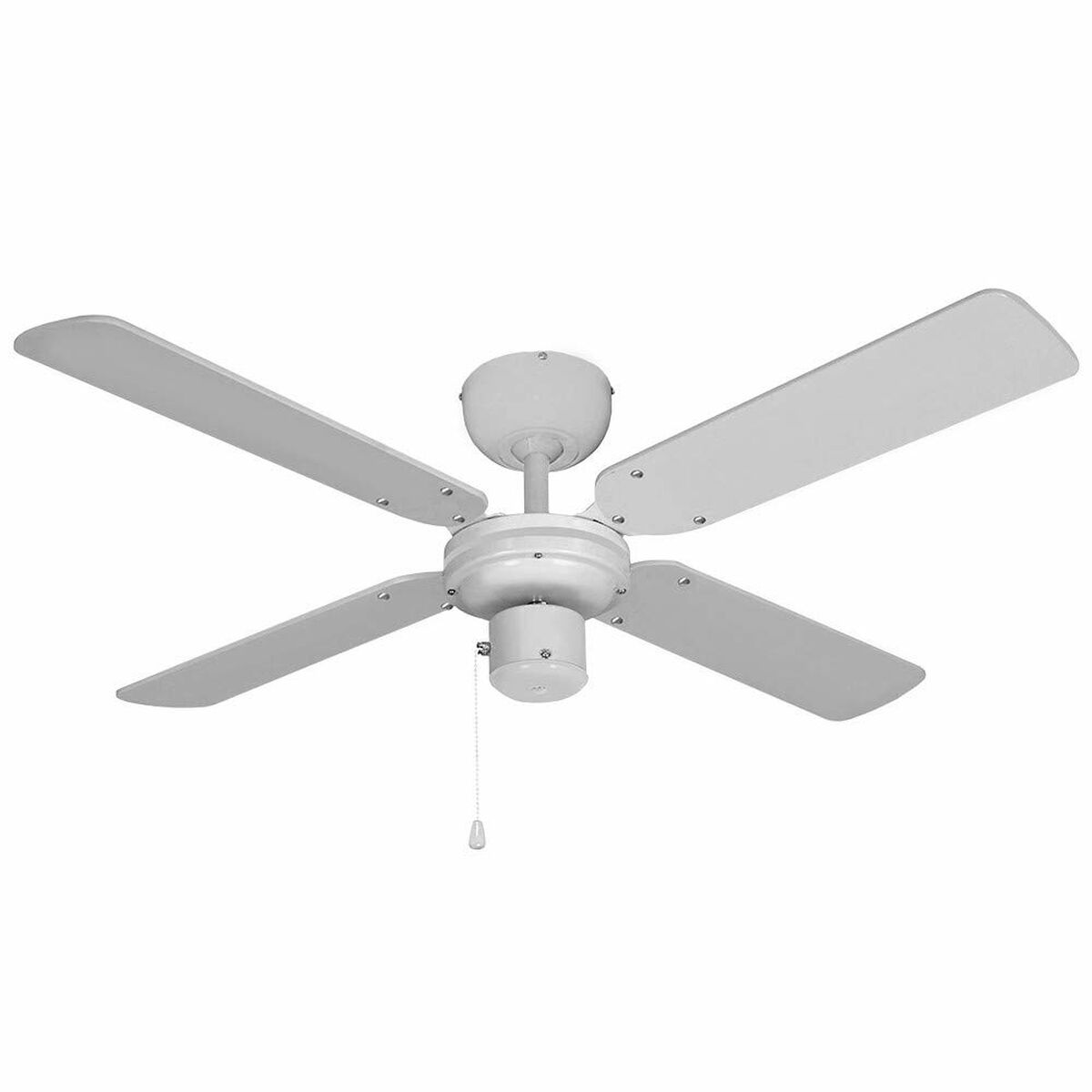 Takfläkt EDM 33802 Báltico Vit 50 W ø 102 cm