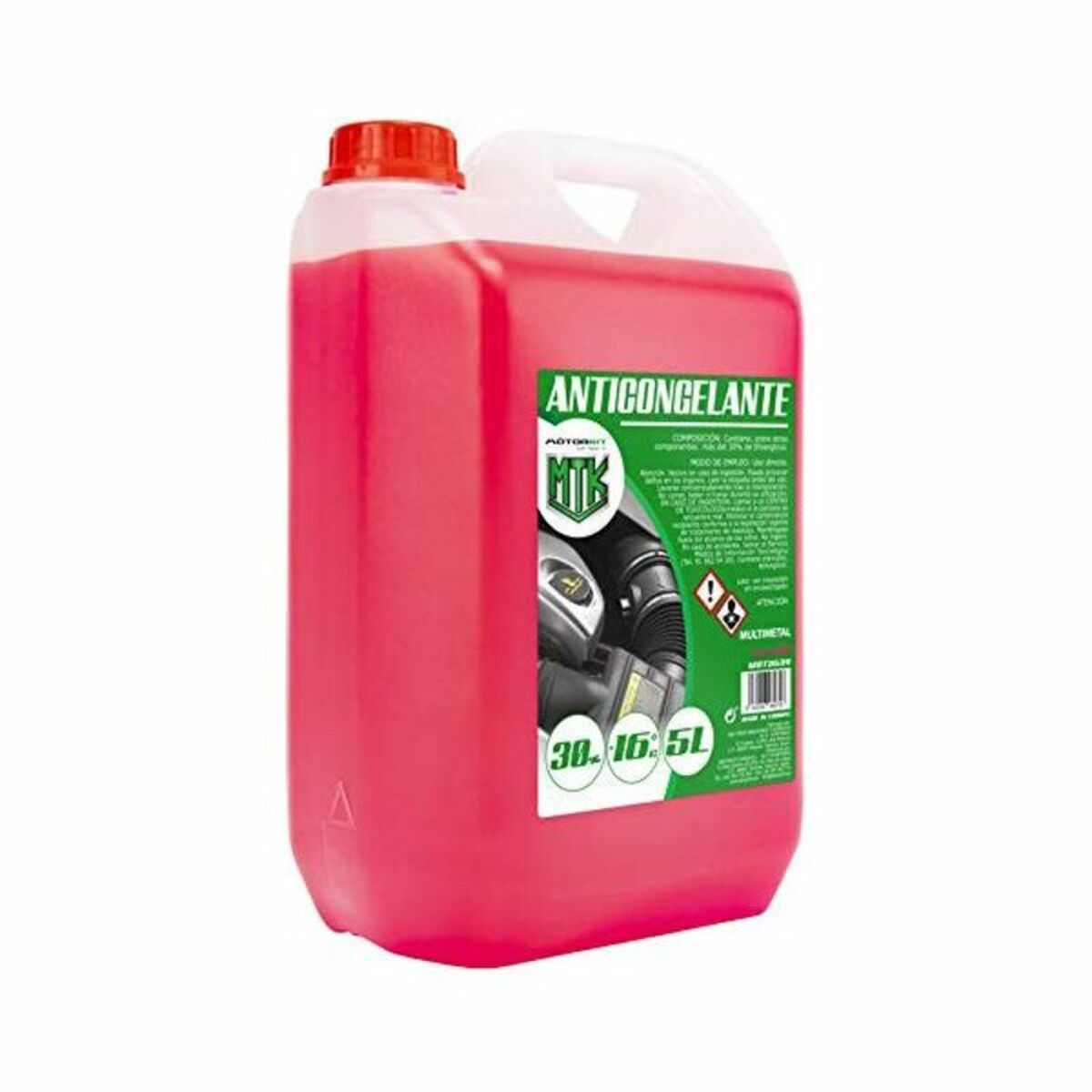 Frostskydd Motorkit -16º 30% Rosa (5 L) - 3