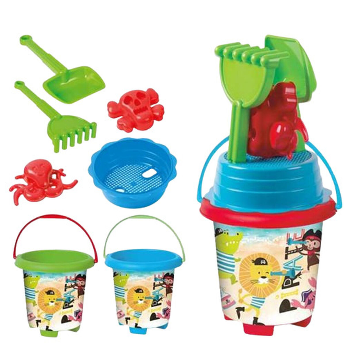 Strandleksaker set Juinsa Pirat 20 x 41 cm - 3