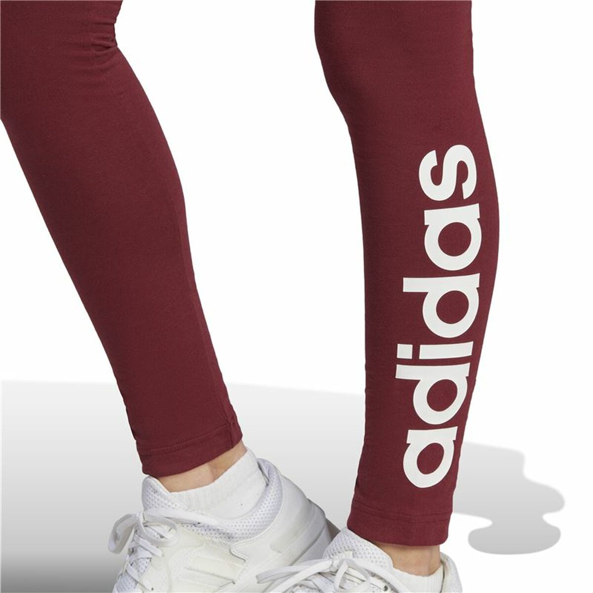 Sport-leggings, Dam Adidas Rödbrun - 5
