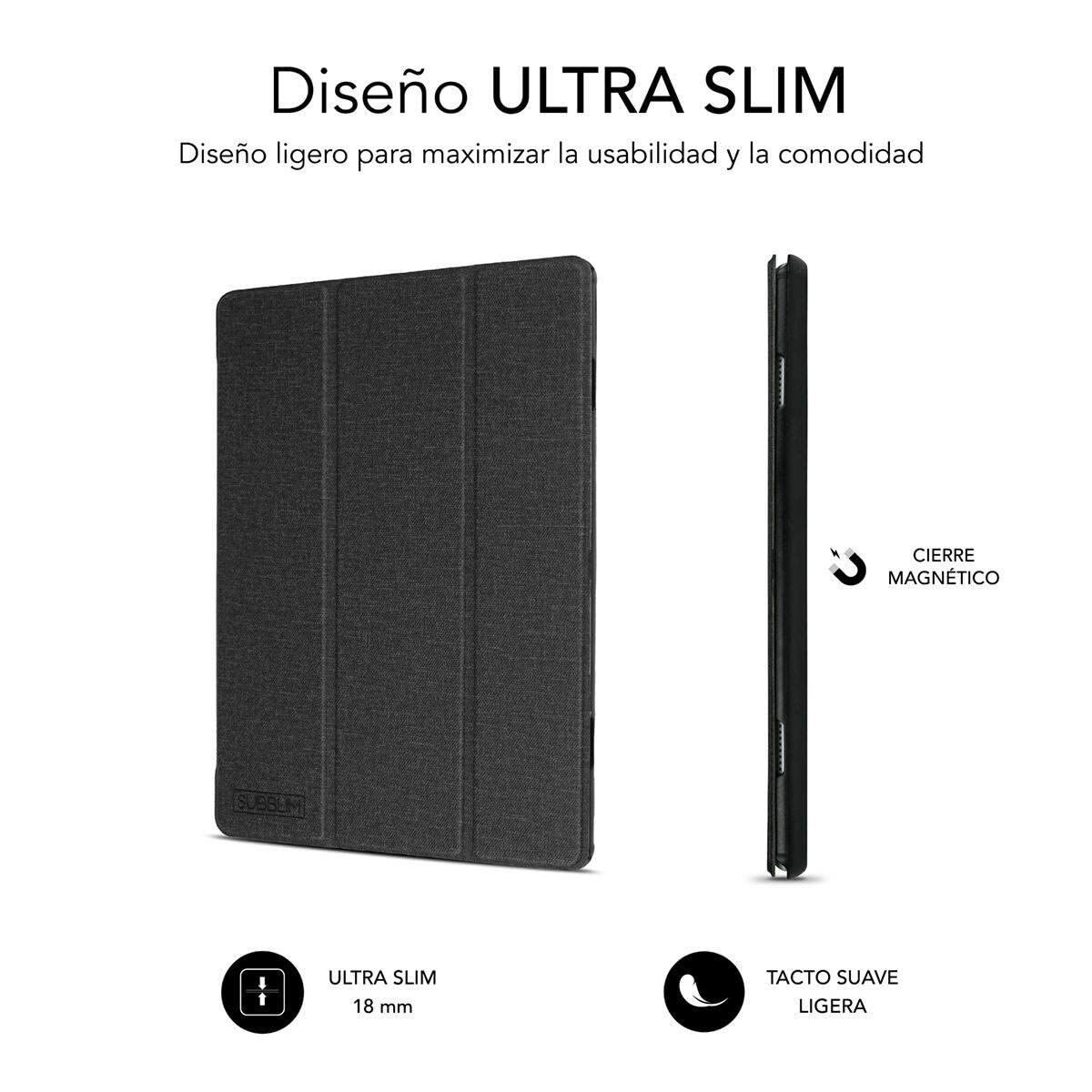 Fodral till Läsplatta Subblim M10 HD TB-X306F Svart 10,1" - 4