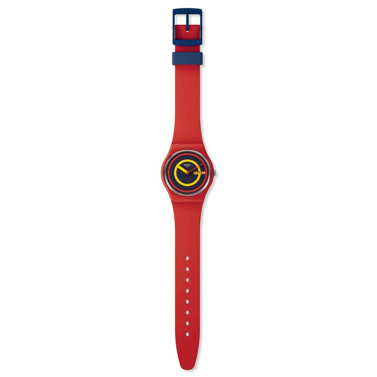 Herrklocka Swatch CONCENTRIC RED (Ø 34 mm) - 5