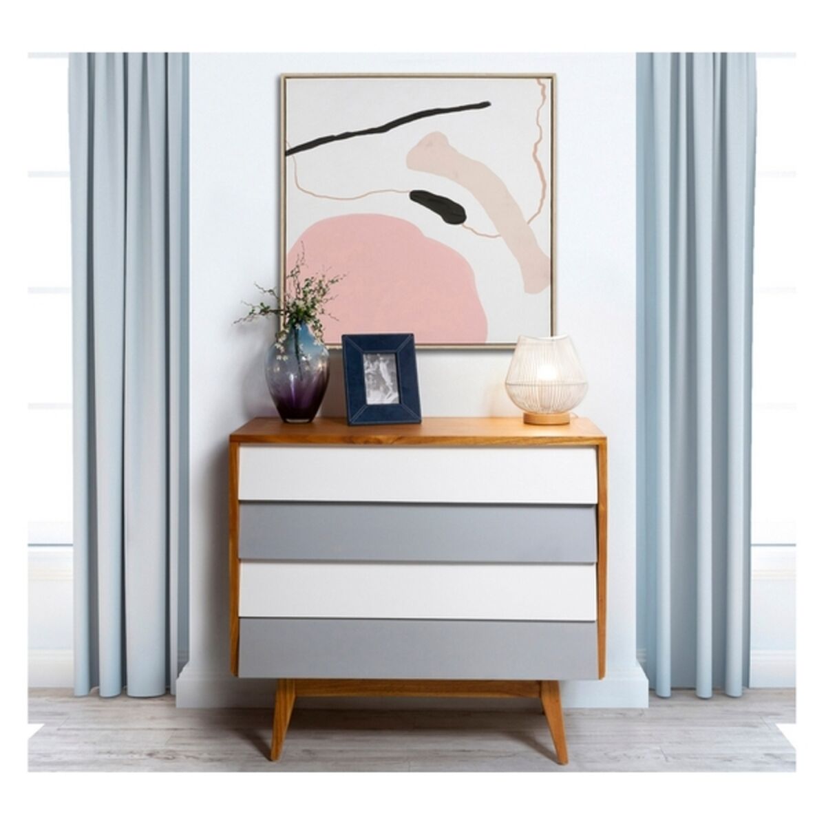 Kommod Aarhus (90 x 42 x 80 cm) (Renoverade D) - 6