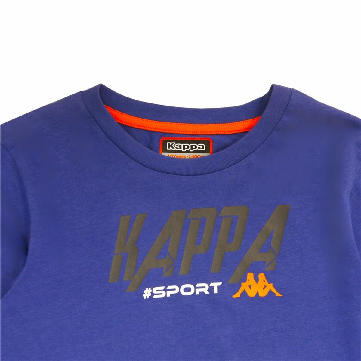 T-shirt med lång ärm Barn Kappa Sportswear Martial Blå - 3
