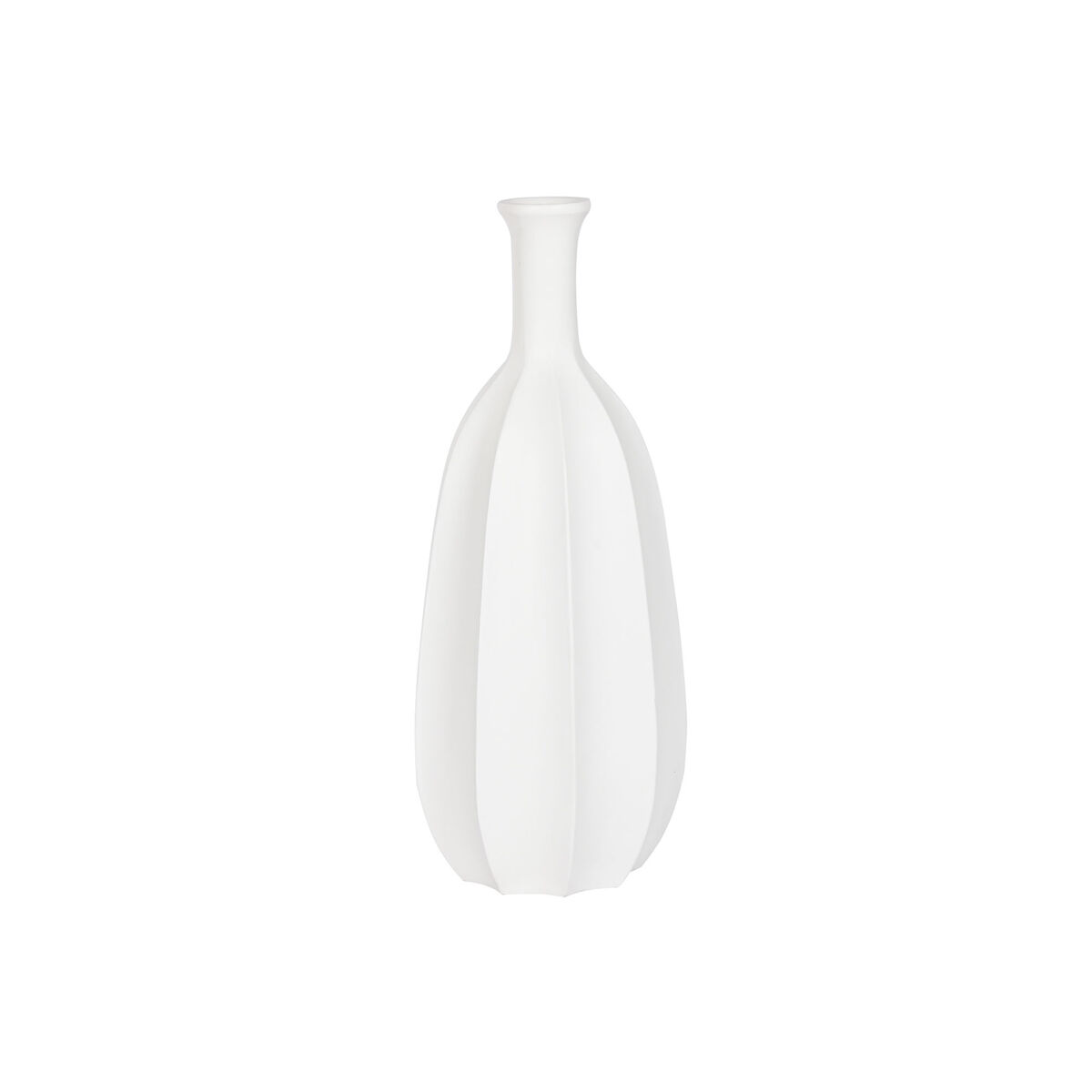 Vas Home ESPRIT Vit Glasfiber 30 x 30 x 80 cm
