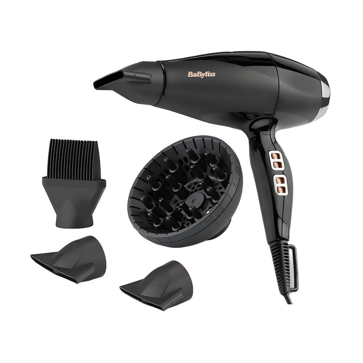 Hårtork Babyliss 6716DE Svart 2100 W 2300 W - 6