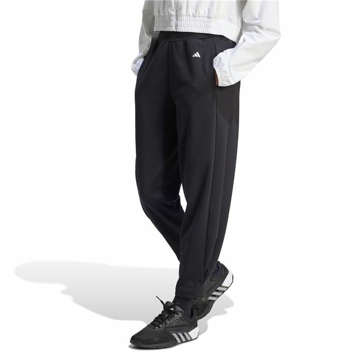 Långa träningsbyxor Adidas HY9238 Kvinna - 2
