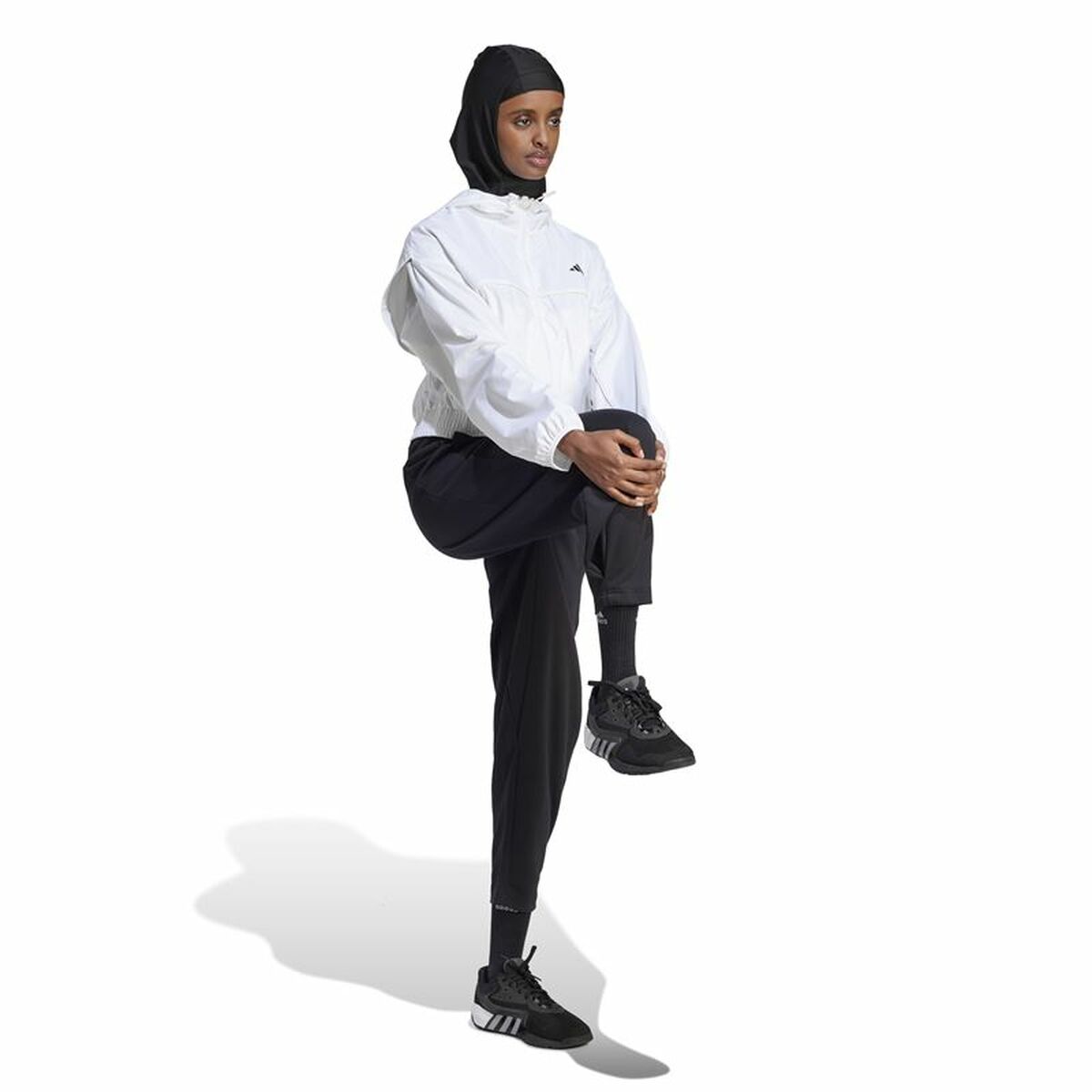 Långa träningsbyxor Adidas HY9238 Kvinna - 4