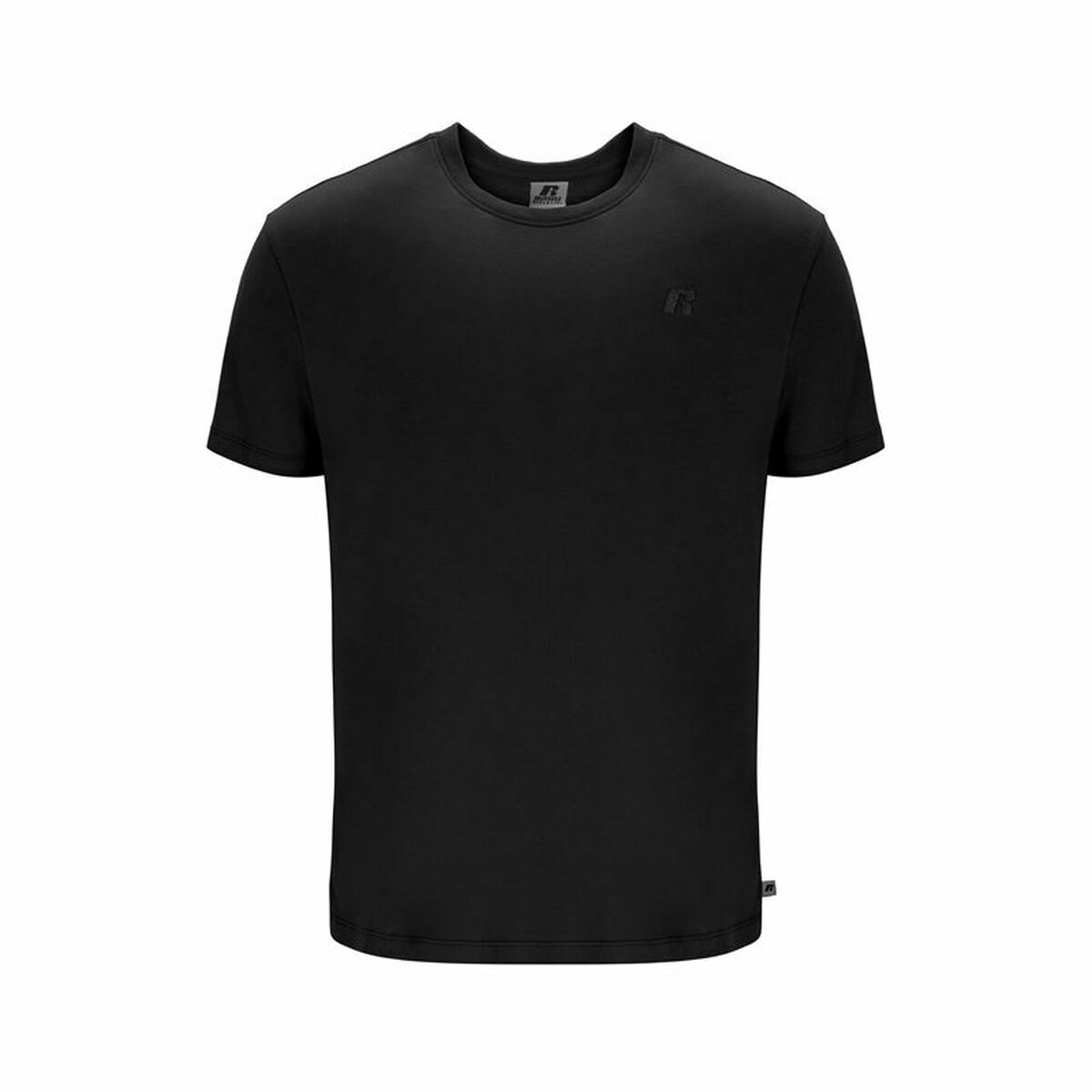 T-shirt med kortärm Herr Russell Athletic Amt A30011 Svart