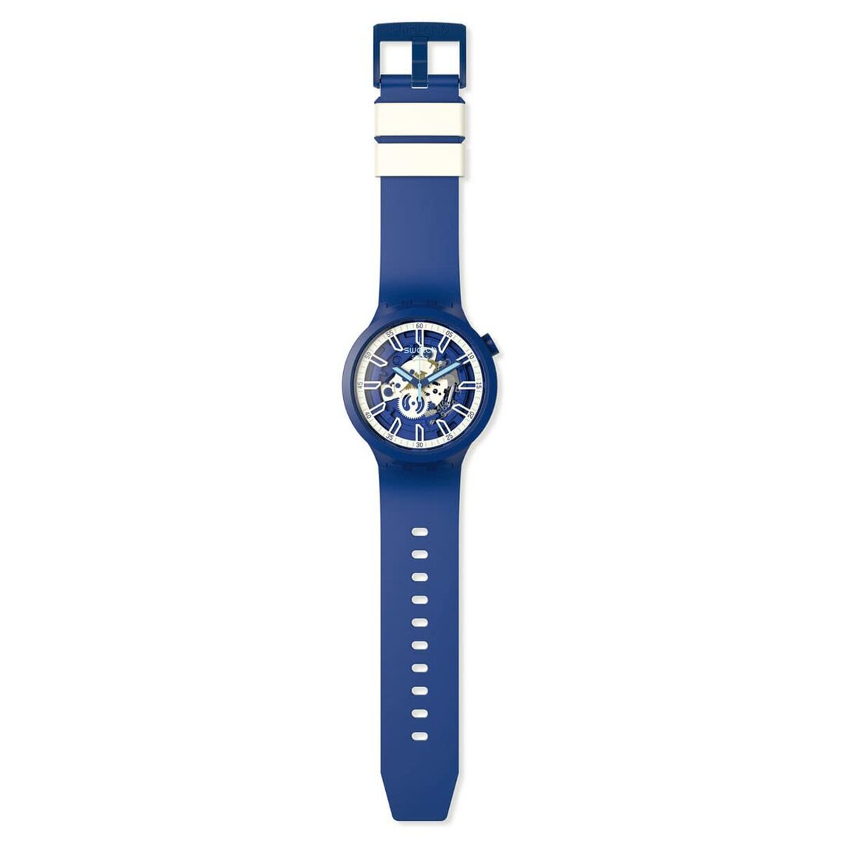 Herrklocka Swatch ISWATCH BLUE (Ø 47 mm) - 3
