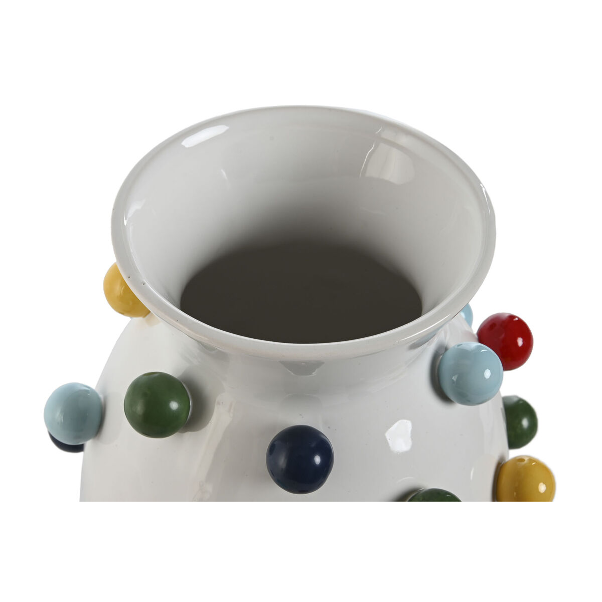 Vas Home ESPRIT Vit Multicolour Dolomite 20 x 20 x 20 cm - 3