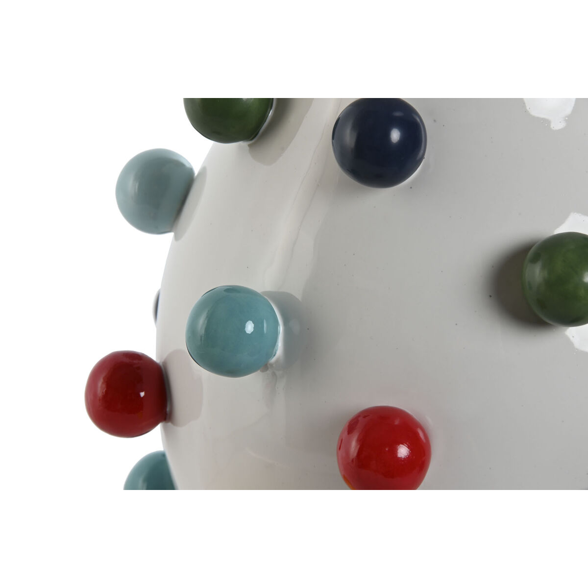 Vas Home ESPRIT Vit Multicolour Dolomite 20 x 20 x 20 cm - 2