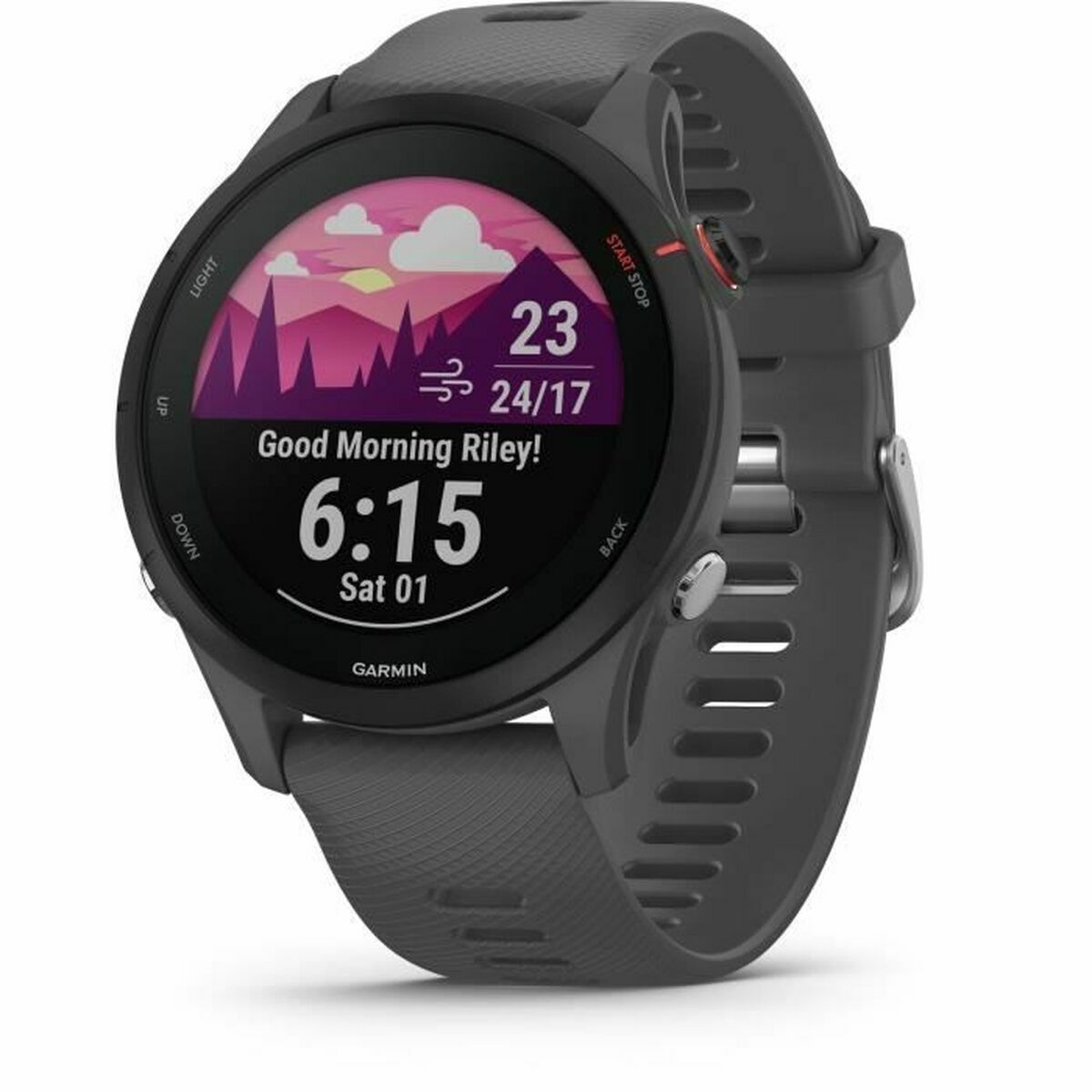 Aktivitetsarmband GARMIN Forerunner 255 Svart Grå 1,3" 46 mm Ø 46 mm