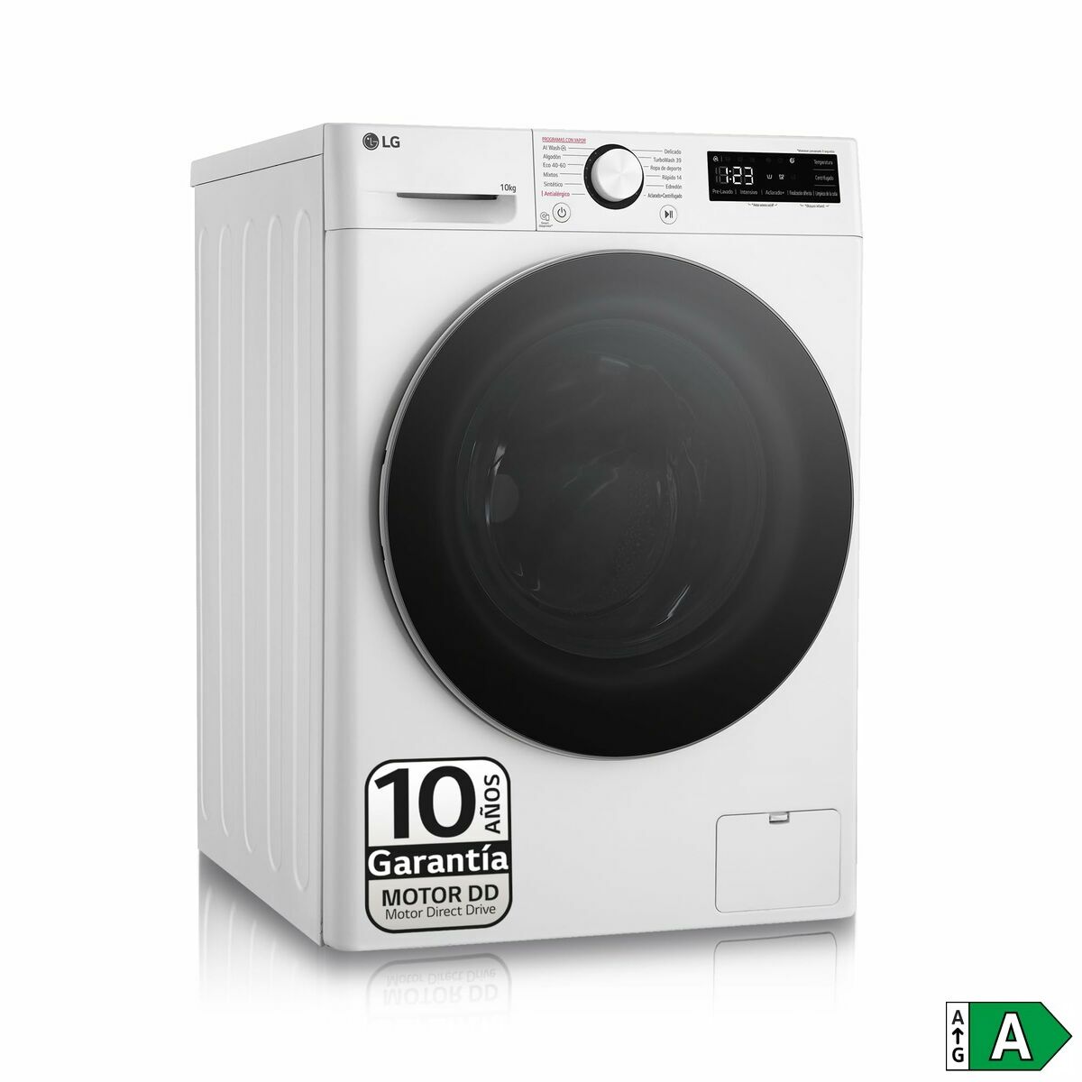Tvättmaskin LG F4WR6010A1W 60 cm 1400 rpm 10 kg - 2