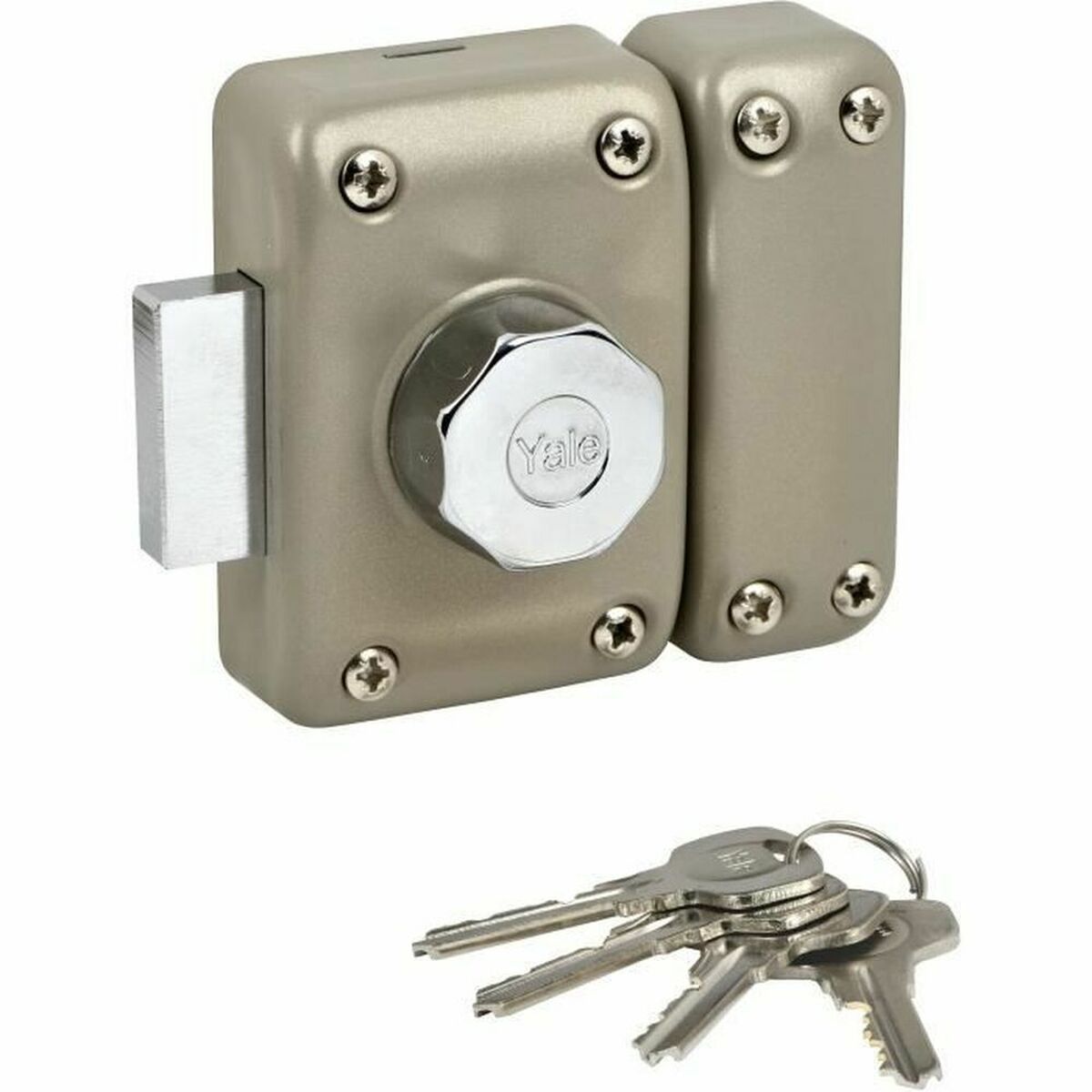 Bultlås Yale YV25BT-50 Beige Stål