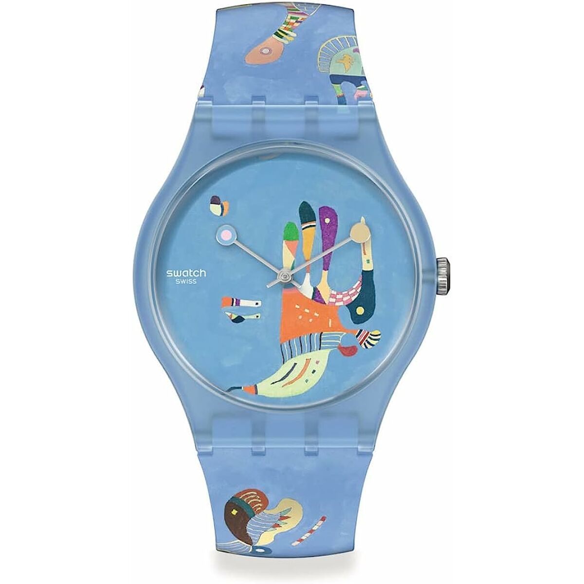 Herrklocka Swatch BLUE SKY, BY VASSILY KANDINSKY (Ø 41 mm) - 4