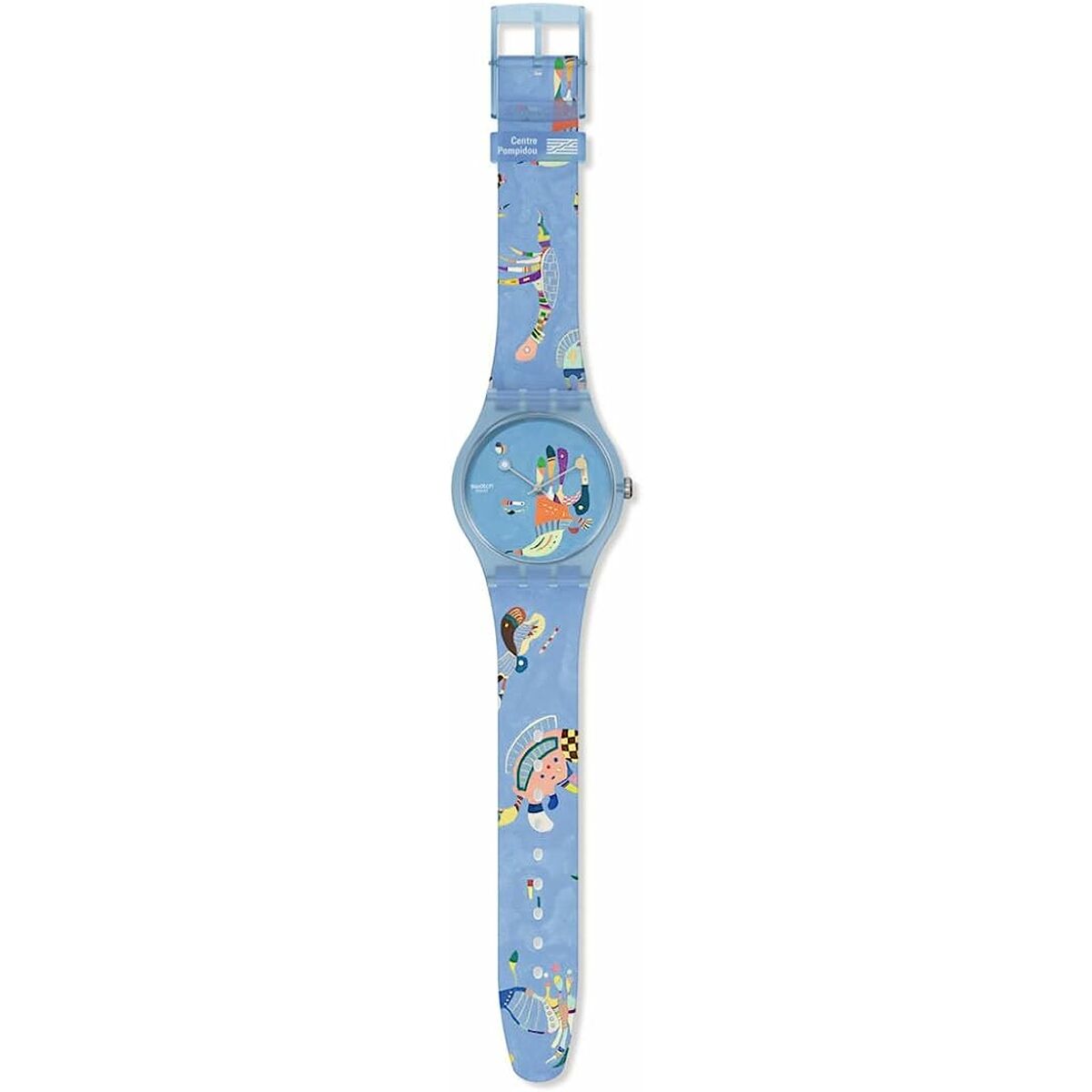 Herrklocka Swatch BLUE SKY, BY VASSILY KANDINSKY (Ø 41 mm) - 5