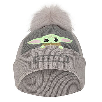 Hatt The Mandalorian Grogu In The Crib Beanie Grå