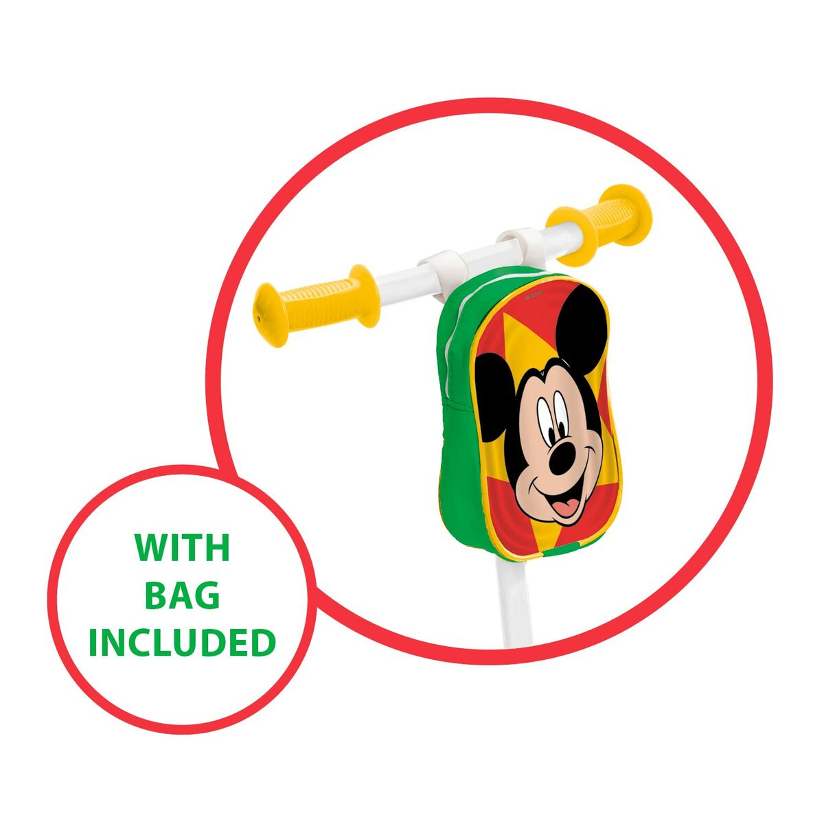 Sparkcykel Mickey Mouse    3 hjul 60 x 46 x 13,5 cm - 8